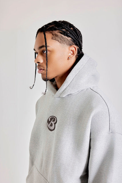 B Grey Hoodie